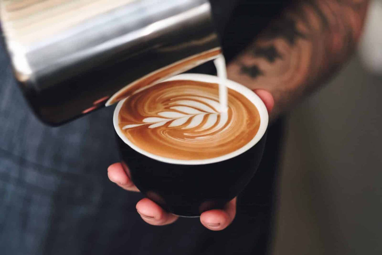 Café Work Flow -  How The Milk Barista Directs Traffic